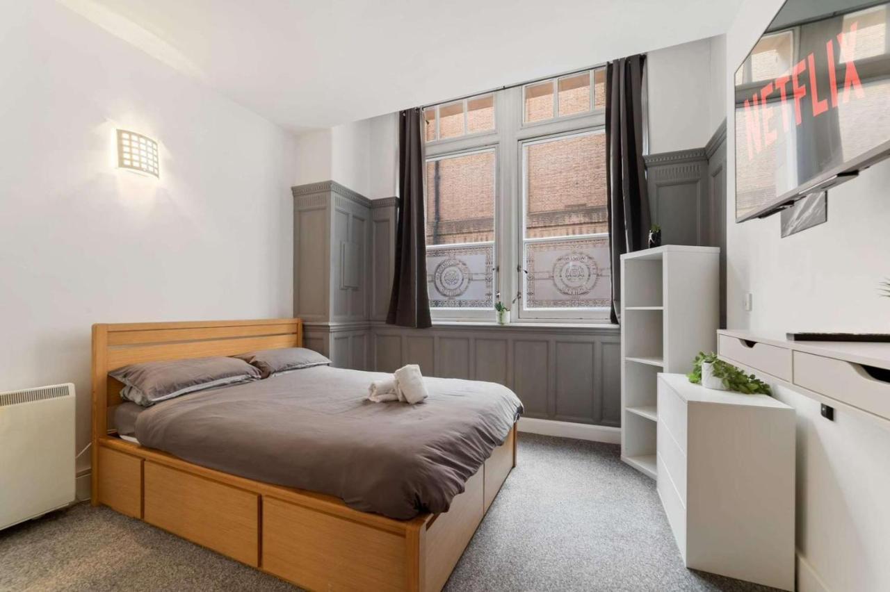 Spacious City Centre Apartment W/ Free Valet Parking Leicester Exterior foto
